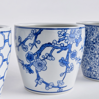 Barclay Butera Dynasty Midi Pots   Set of 4
