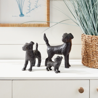 Little Pack Dog Sculpture   Medium
