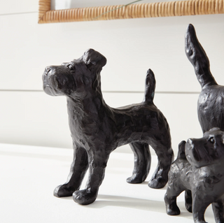 Little Pack Dog Sculpture   Medium
