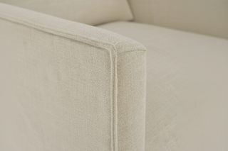 Alexia Dressmaker Sofa   83"W   Beige
