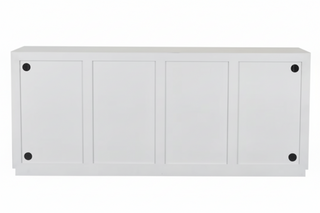 Mariana 4 Door Sideboard   78"W   White

