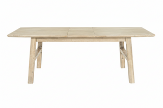 Palmer Dining Table With Double Butterfly Extension   71 102.5"W   Natural
