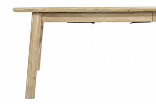 Palmer Dining Table With Double Butterfly Extension   71 102.5"W   Natural
