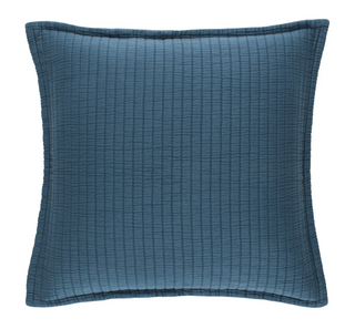 Boyfriend Matelasse Sham with Mantra Down Alternative Pillow Insert
