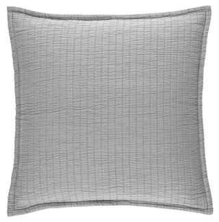 Boyfriend Matelasse Sham with Mantra Down Alternative Pillow Insert
