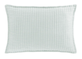 Boyfriend Matelasse Sham with Mantra Down Alternative Pillow Insert
