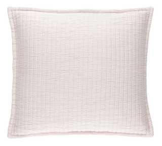 Boyfriend Matelasse Sham with Mantra Down Alternative Pillow Insert
