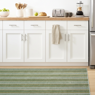Caravan Stripe Machine Washable Rug
