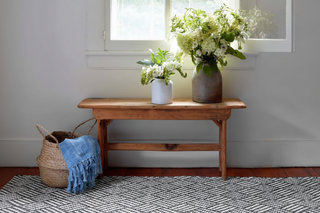 Crisscross Handwoven Indoor/Outdoor Rug
