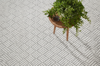 Crisscross Handwoven Indoor/Outdoor Rug
