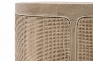 Cane End Table
