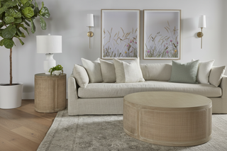 Cane End Table
