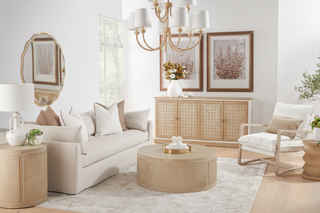 Cane End Table
