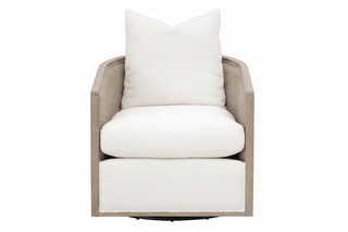 McGuire Swivel Club Chair
