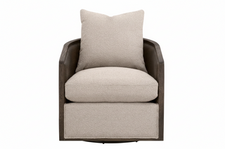 McGuire Swivel Club Chair
