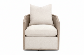 McGuire Swivel Club Chair
