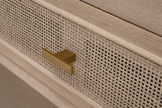Cane 2 Drawer Entry Console
