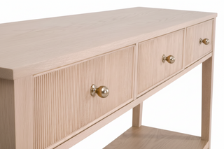 Highland 3 Drawer Console Table
