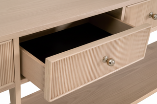 Highland 3 Drawer Console Table
