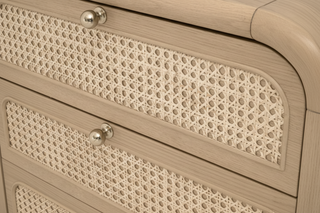 Cannes 3 Drawer Nightstand
