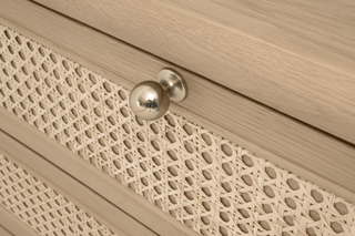 Cannes 3 Drawer Nightstand
