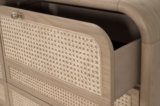 Cannes 6 Drawer Double Dresser
