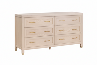 Stella 6 Drawer Double Dresser
