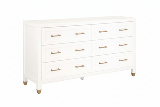 Stella 6 Drawer Double Dresser
