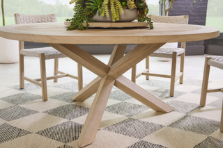Boca Outdoor 63" Round Dining Table
