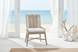 Set of 2   Overlay Outdoor Dining Chair
