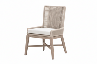 Set of 2   Overlay Outdoor Dining Chair
