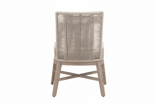 Set of 2   Overlay Outdoor Dining Chair
