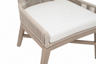 Set of 2   Overlay Outdoor Dining Chair
