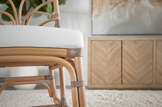 Set of 2   Crescent Dining Chair
