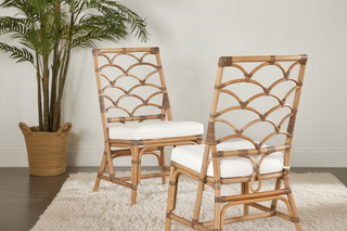 Set of 2   Crescent Dining Chair
