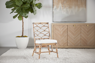 Set of 2   Crescent Dining Chair
