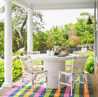 Happy Plaid Handwoven Indoor/Outdoor Rug
