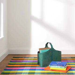 Happy Plaid Handwoven Indoor/Outdoor Rug
