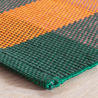 Happy Plaid Handwoven Indoor/Outdoor Rug

