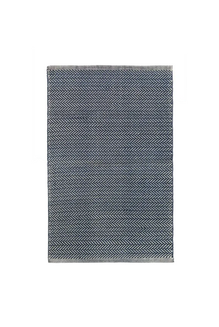 Herringbone Handwoven Cotton Rug
