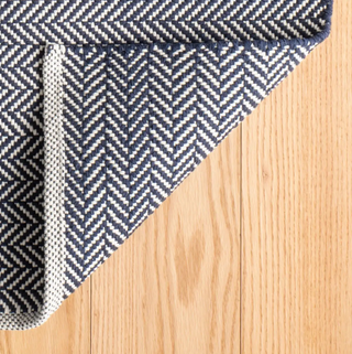 Herringbone Handwoven Cotton Rug
