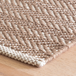 Herringbone Handwoven Cotton Rug
