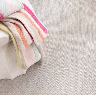 Herringbone Handwoven Cotton Rug
