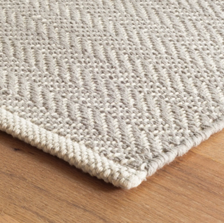 Herringbone Handwoven Cotton Rug
