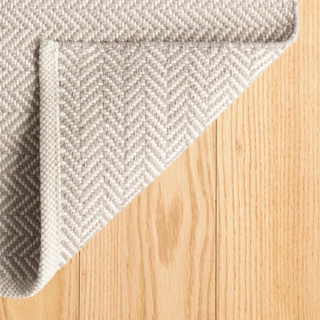 Herringbone Handwoven Cotton Rug

