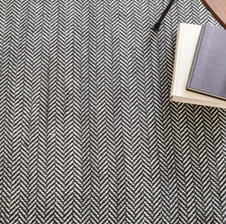 Herringbone Handwoven Cotton Rug
