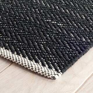 Herringbone Handwoven Cotton Rug
