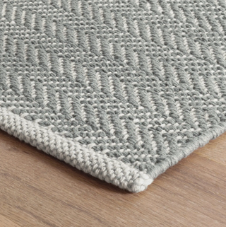 Herringbone Handwoven Cotton Rug
