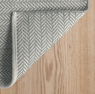 Herringbone Handwoven Cotton Rug
