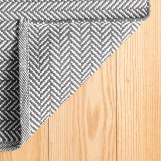 Herringbone Handwoven Cotton Rug
